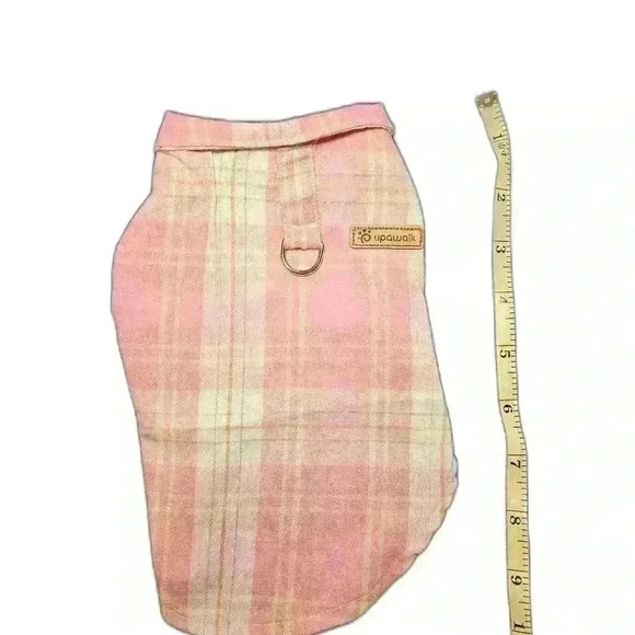 Pink Flannel Dog Shirt - Picture 3 of 4